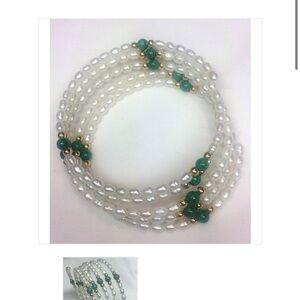 Hay Gold Paris Real Freshwater Pearl Bracelet